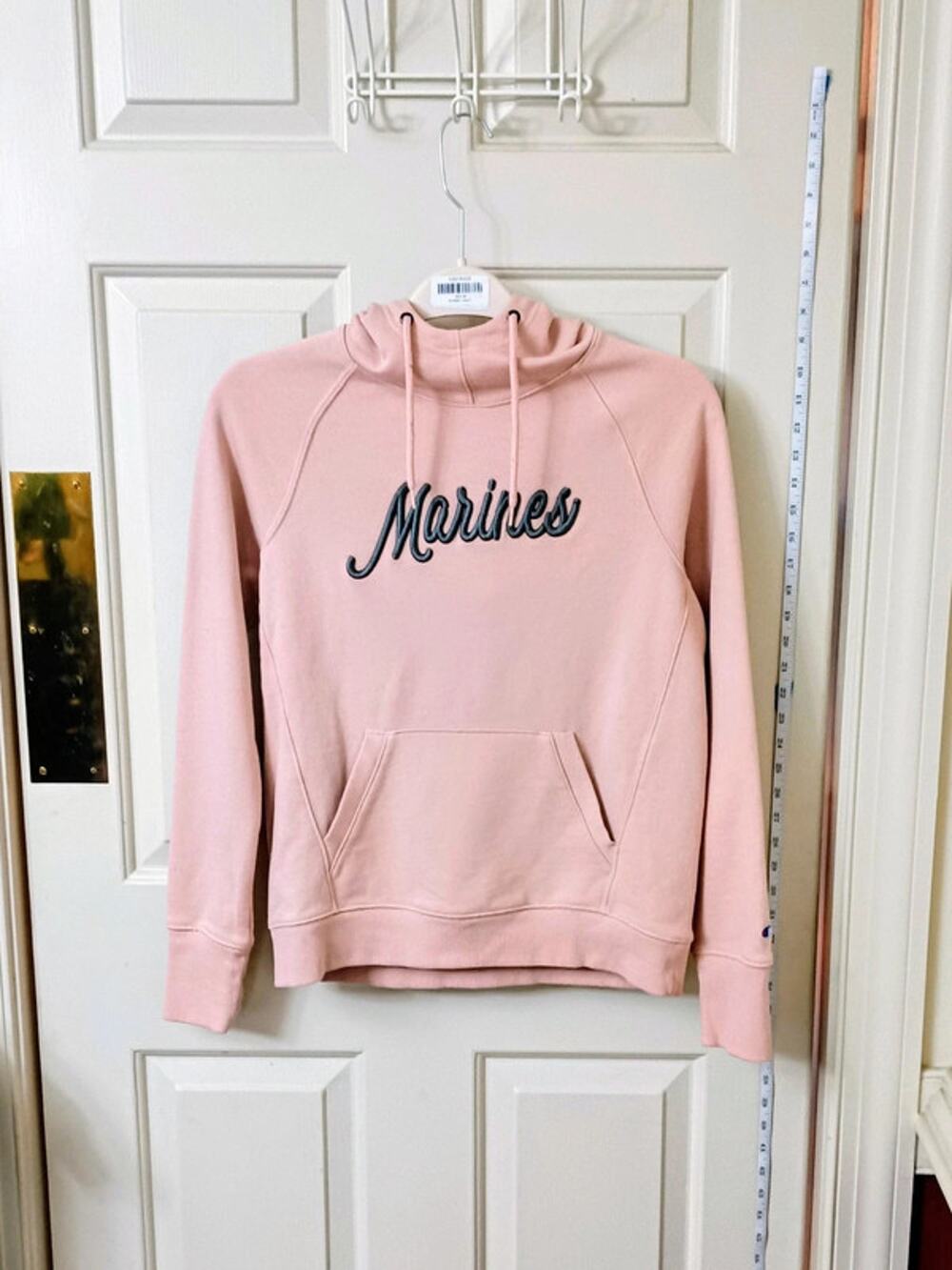 Champion - Blush Pink 'Marines' Pullover Hoodie NWOT